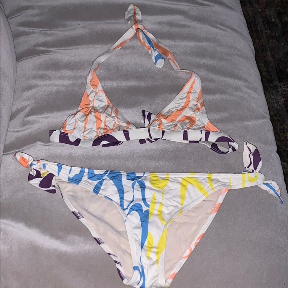 Marc by Marc Jacobs Multi Color Ribbon Bikini